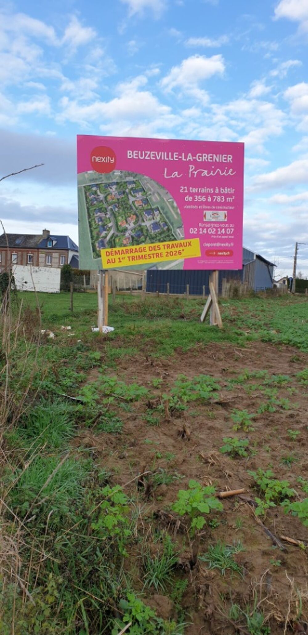 MAISON À CONSTRUIRE DE 106 M² IDÉALEMENT SITUÉE À BEUZEV....