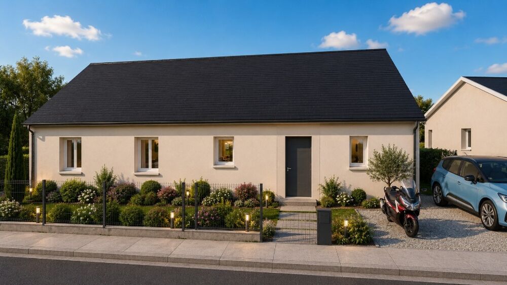 Voici une belle maison à construire de 101m², comprenant....