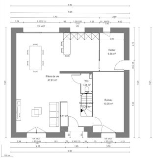  Maison à vendre 5 pièces 110 m²