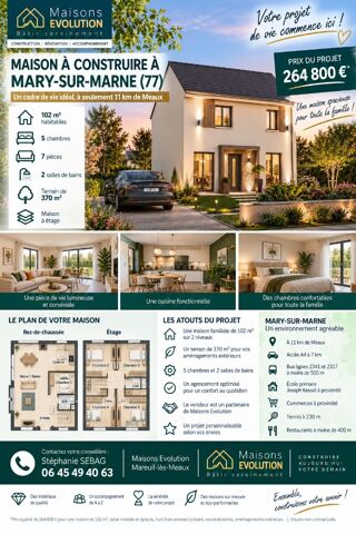  Maison à vendre 7 pièces 102 m²