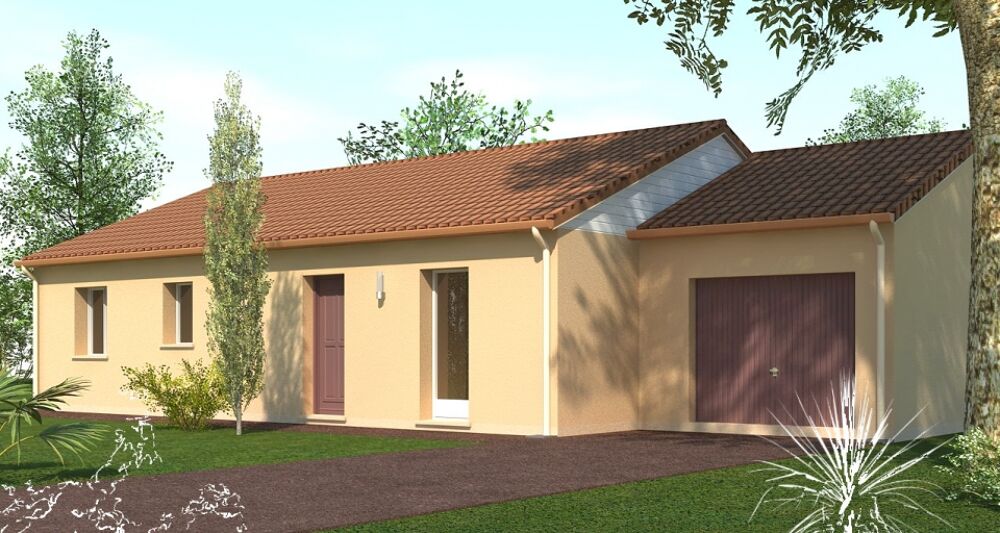 vente Maison - 4 pièce(s) - 91 m² Javerdat (87520)