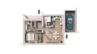  Maison 4 pi�ces 90 m� Montarnaud