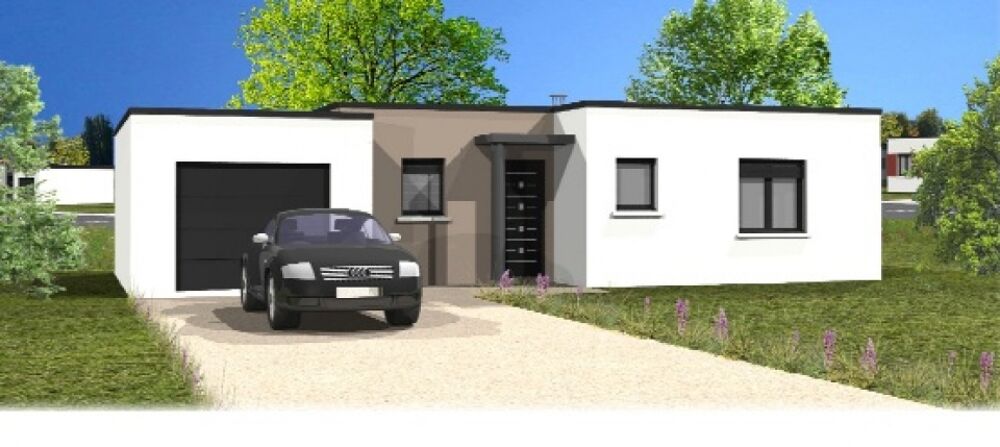 MAISON À CONSTRUIRE DE 89 M² AUX LUCS-SUR-BOULOGNE, 4 PI....
