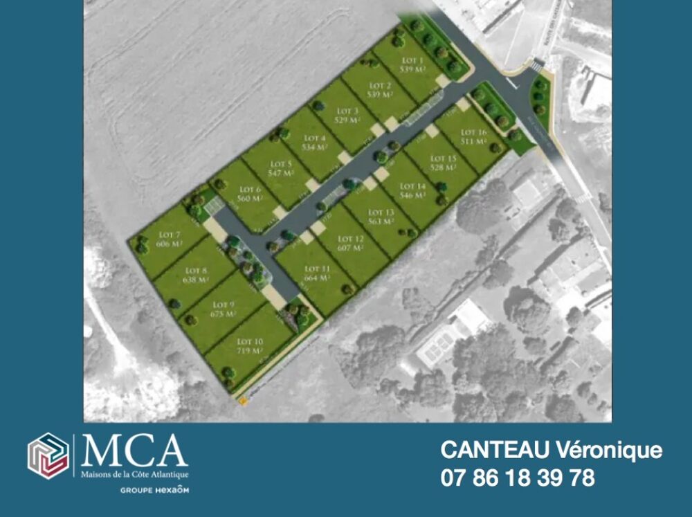 Véronique CANTEAU des maisons MCA à Royan, vous propose ....