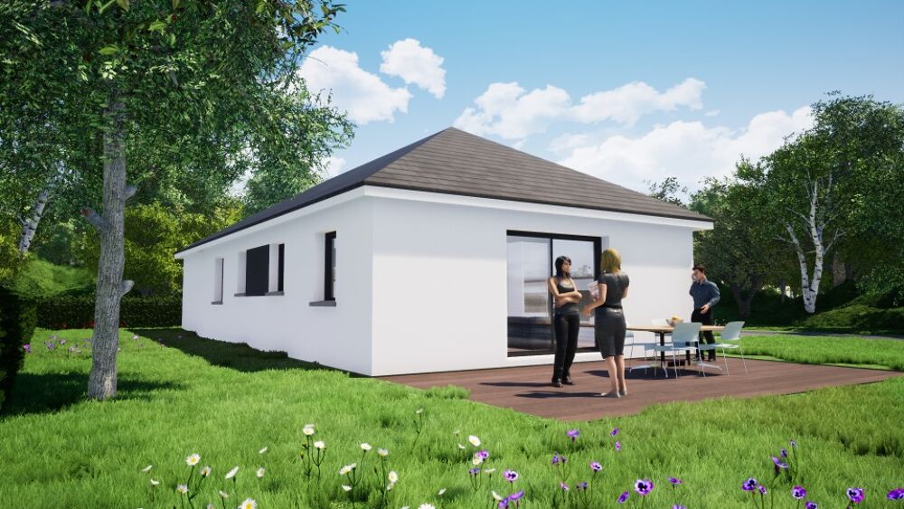 MAISON À CONSTRUIRE DE 90 M² PRÈS DE STRASBOURG, 5 PIÈCE....