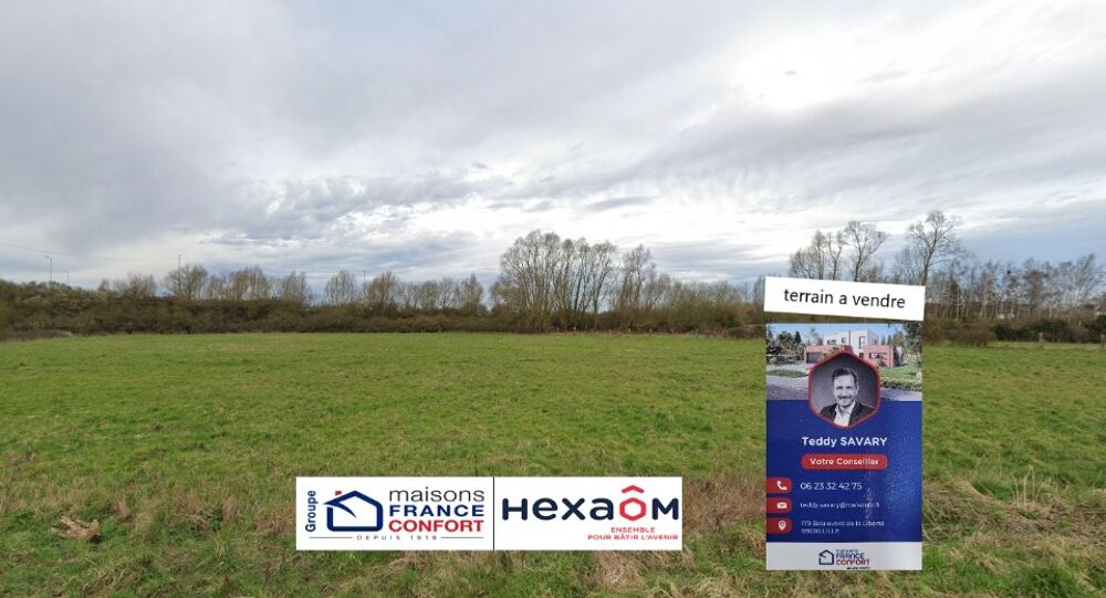 vente Terrain - 623 m² Emmerin (59320)