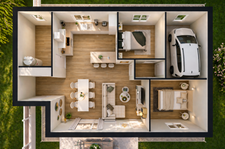  Maison à vendre 3 pièces 76 m²