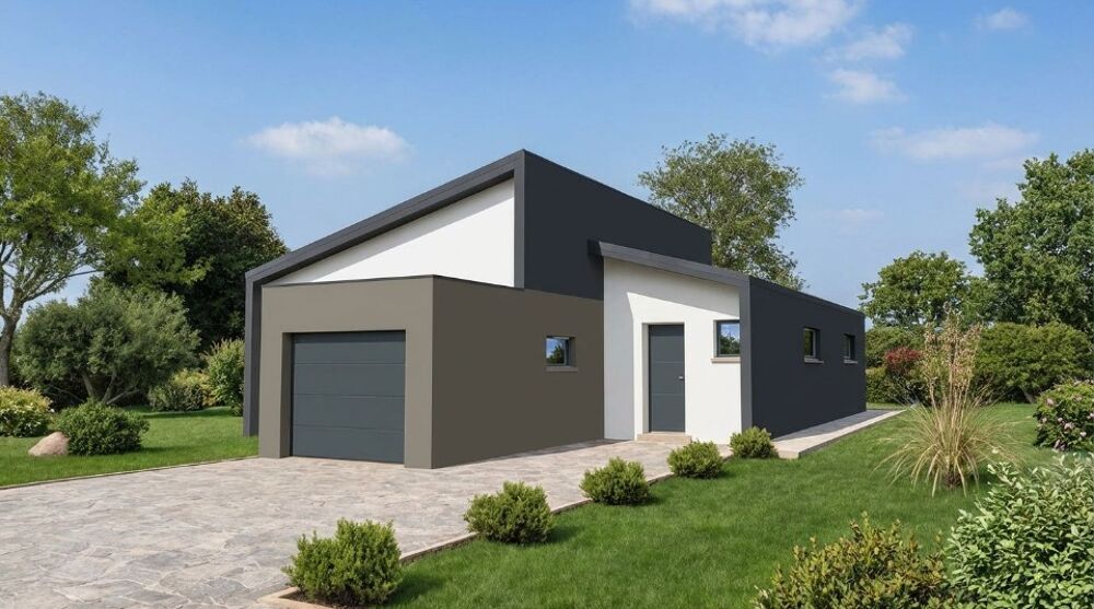 Maison neuve de plain-pied de 83 m² à construire à Wattw....