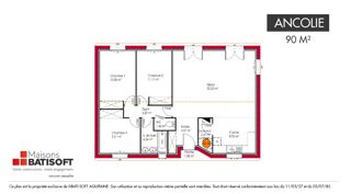  Maison à vendre 4 pièces 90 m²