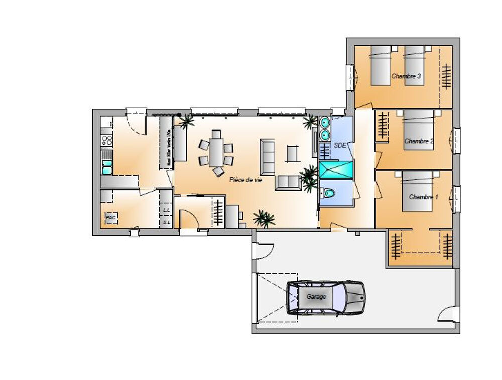MAISON À CONSTRUIRE 106 M² PROCHE DE LA ROCHE-SUR-YON AV....