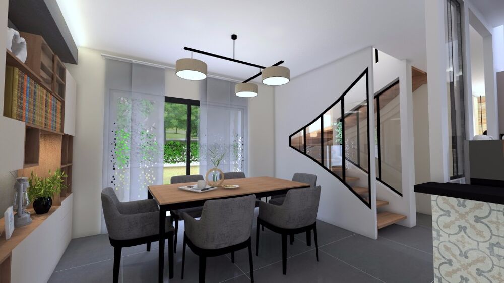 Projet de construction d'une maison de 145m2. Sous sol e....