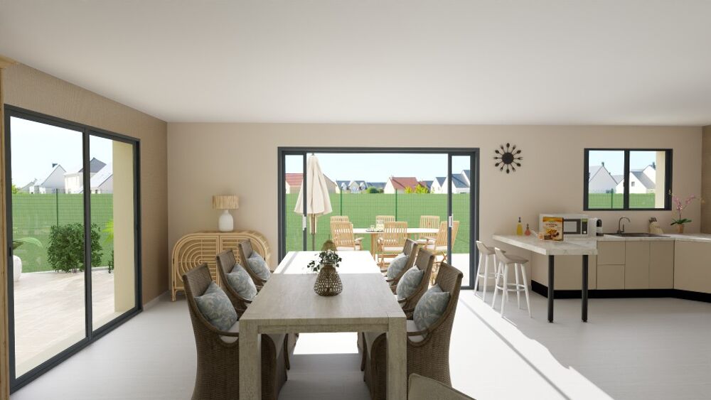 vente Maison - 5 pièce(s) - 100 m² Saint-Pierre-des-Fleurs (27370)