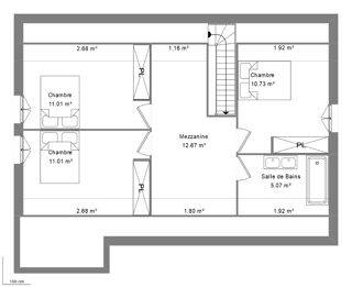  Maison à vendre 4 pièces 110 m²