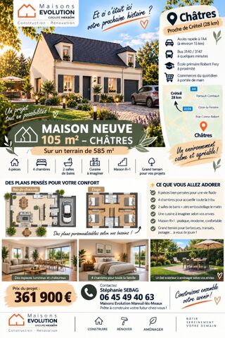  Maison à vendre 6 pièces 105 m²