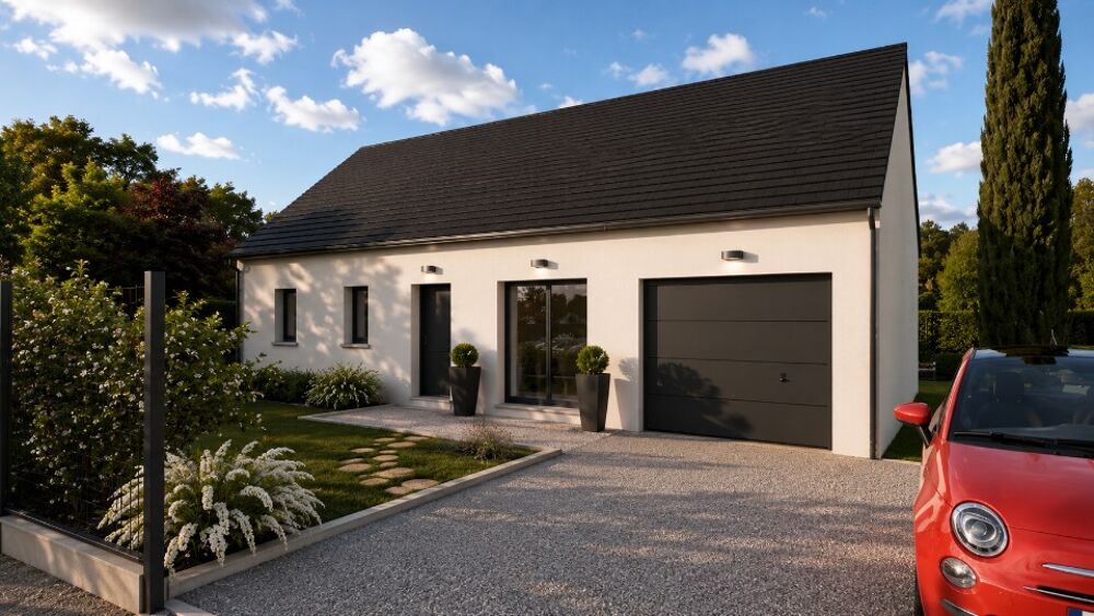 MAISON À CONSTRUIRE DE 80 M² PROCHE DE TOURS AVEC 4 PIÈC....