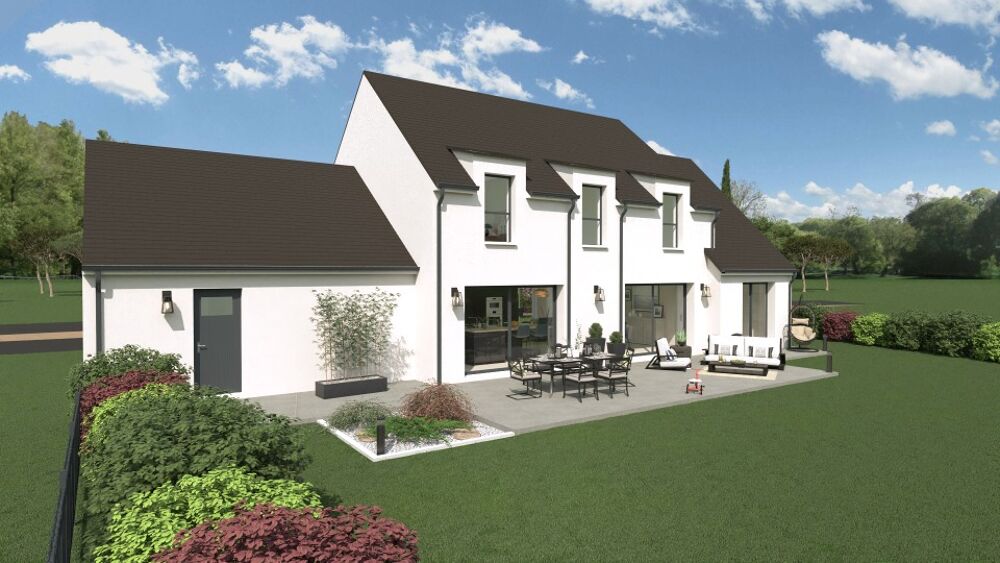 MAISON À CONSTRUIRE DE 169 M² PROCHE DE TOURS AVEC 6 PIÈ....