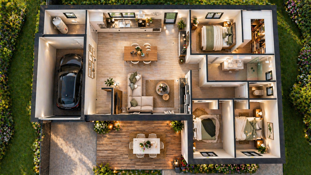 vente Maison - 4 pièce(s) - 100 m² Montéléger (26760)