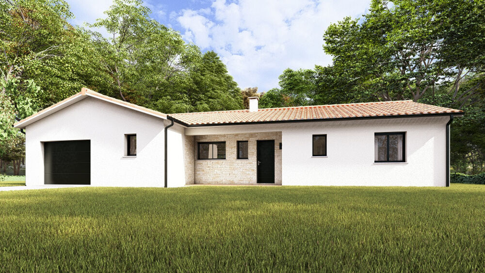 MAISON CONTEMPORAINE NEUVE RE 2020 + TERRAIN DE 1 100 M²....