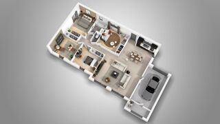  Maison 4 pièces 94 m² Amilly
