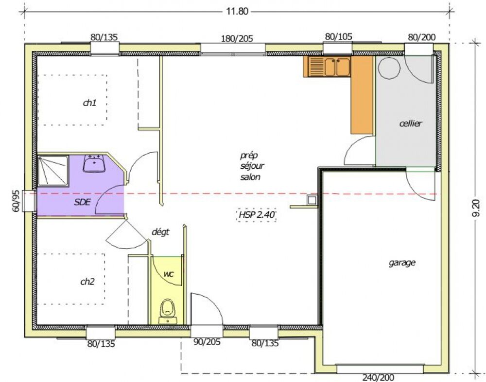 MAISON À CONSTRUIRE DE 58 M² PROCHE DES SABLES D'OLONNE<....