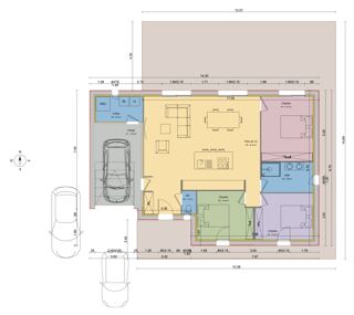  Maison � vendre 6 pi�ces 90 m�