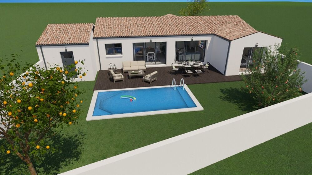 Maison neuve de 120 m² à construire - Sainte-Soulle (172....