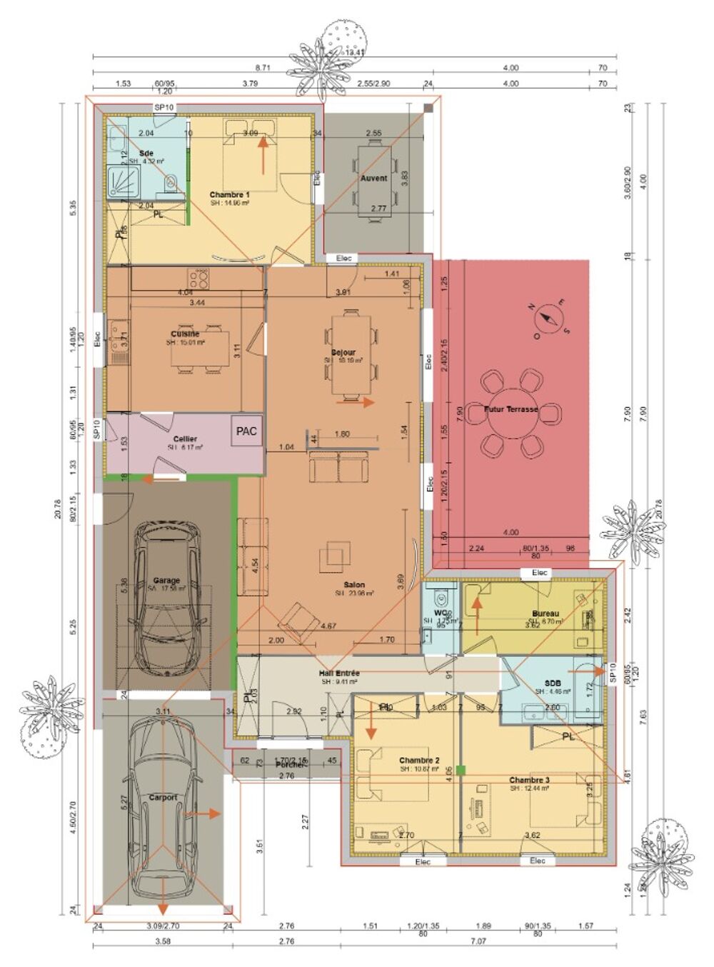 vente Maison - 6 pièce(s) - 130 m² Sainte-Maure-de-Touraine (37800)