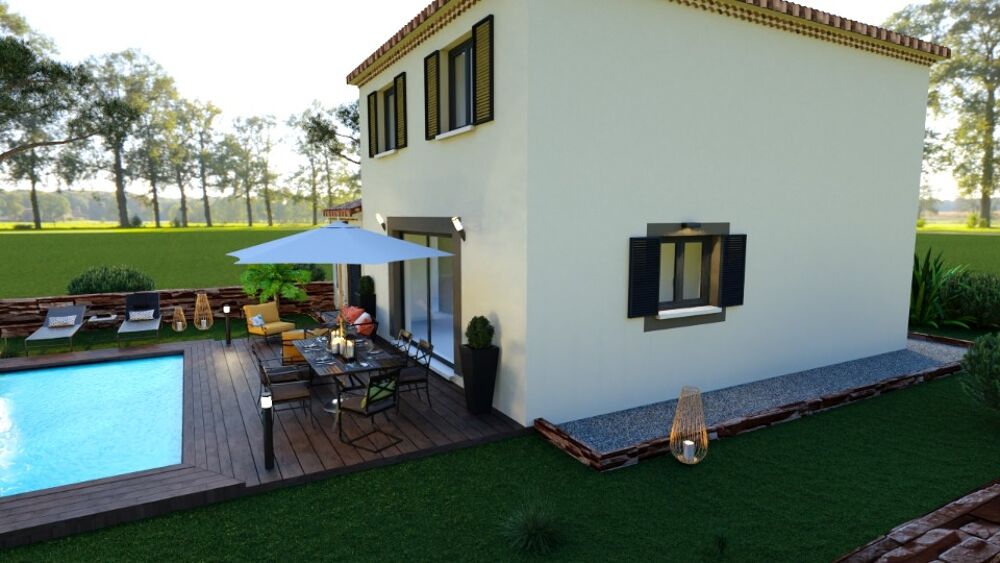 vente Maison - 4 pièce(s) - 100 m² Lambesc (13410)
