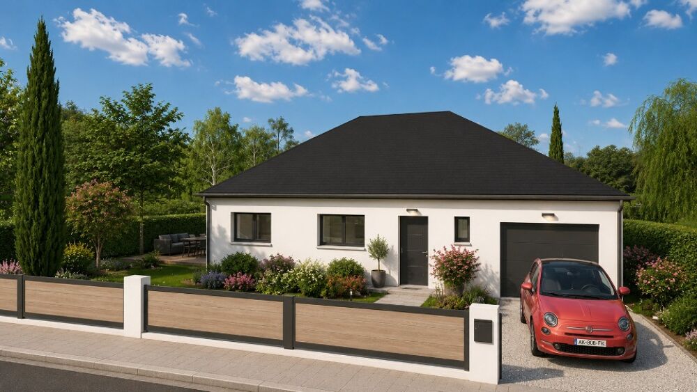 Belle maison de 84 m² de plain-pied. Vous retrouver....