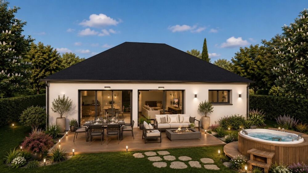 Belle maison de 84 m² de plain-pied. Vous retrouver....
