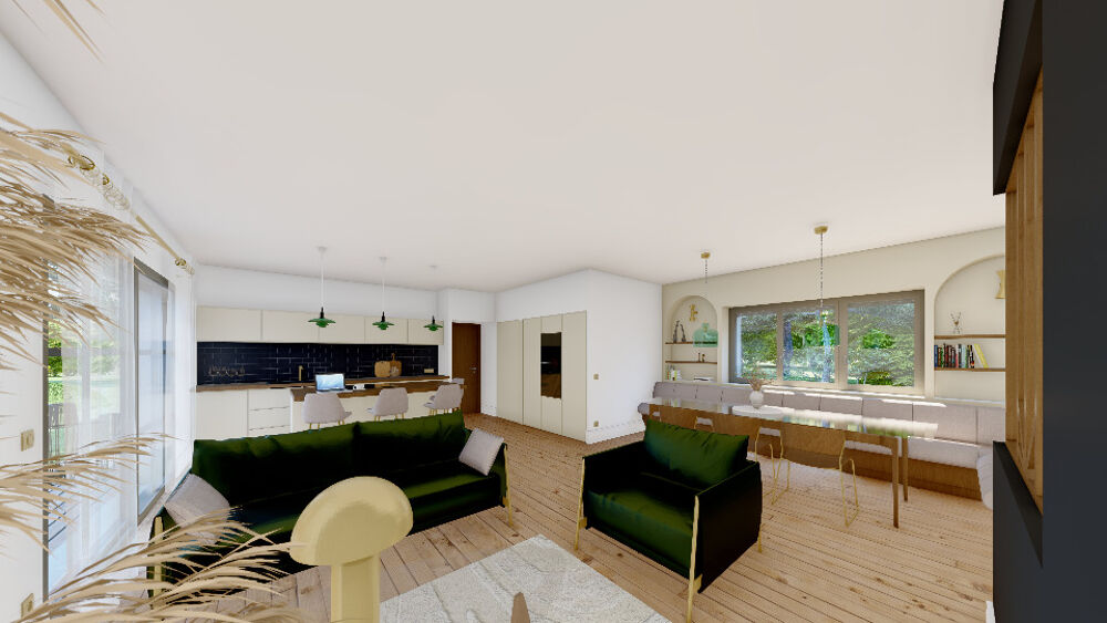 🏡 Maison contemporaine neuve 127 m² + garage sur....