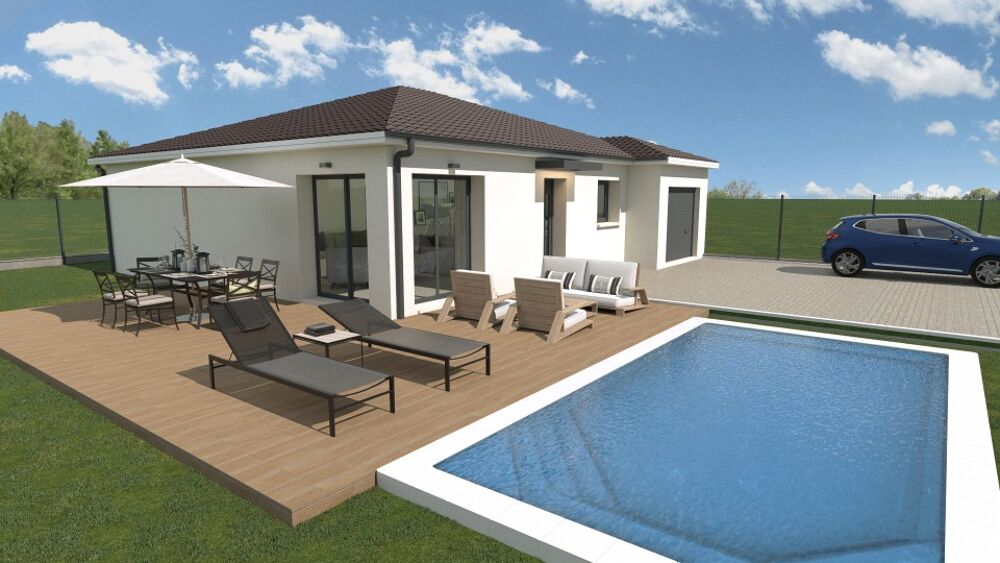 MAISON À CONSTRUIRE DE 89 M² PROCHE DE BOURG-EN-BRESSE, ....