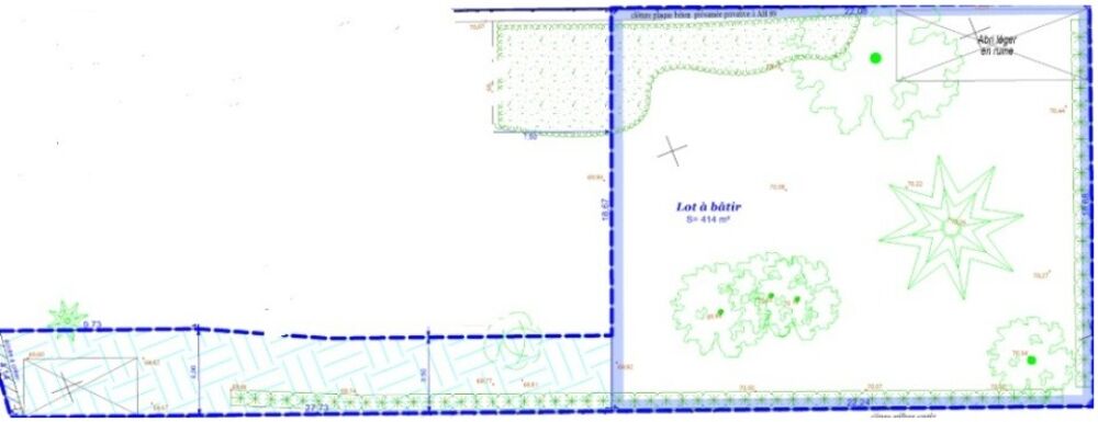 vente Terrain - 414 m² Saint-Vrain (91770)