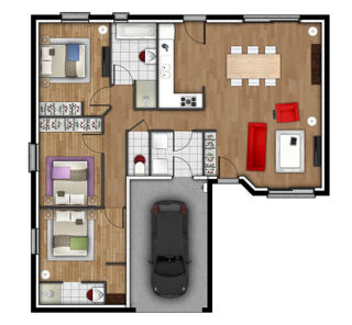  Maison � vendre 4 pi�ces 97 m�