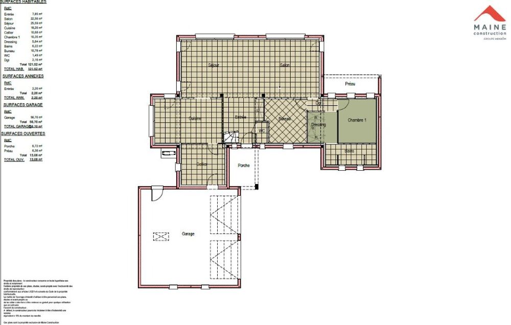 vente Maison - 5 pièce(s) - 171 m² Savigné-l'Évêque (72460)