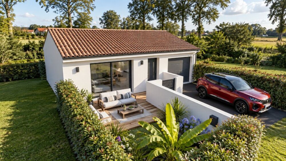 vente Maison - 4 pièce(s) - 70 m² Villeneuve-la-Rivière (66610)