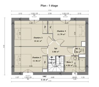  Maison 5 pi�ces 113 m� Fr�jus