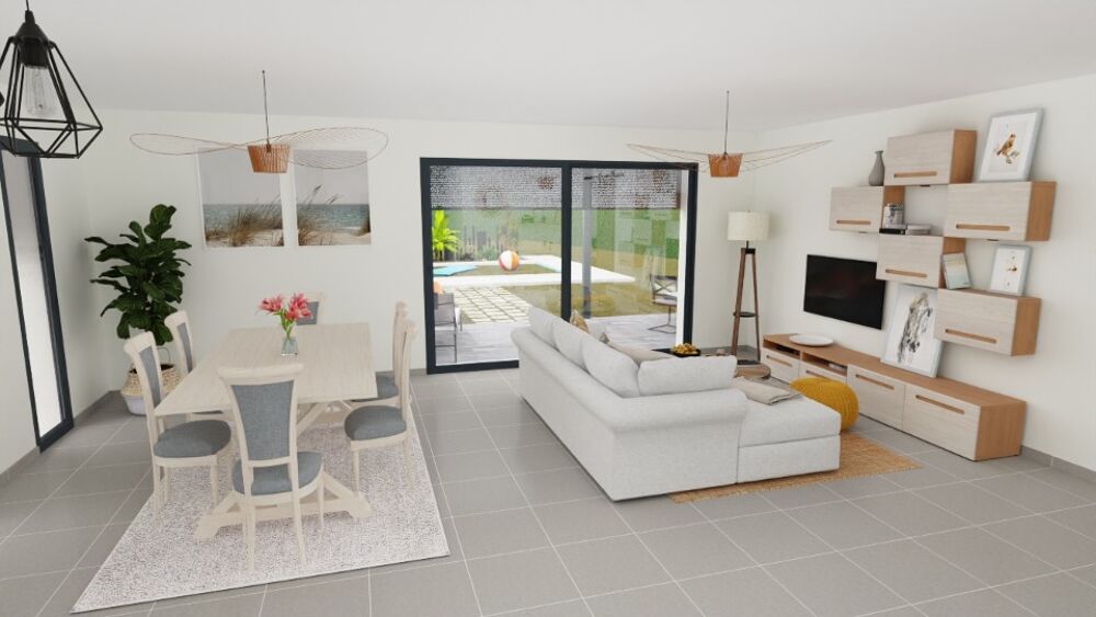 vente Maison - 4 pièce(s) - 96 m² Saint-Victor-de-Malcap (30500)