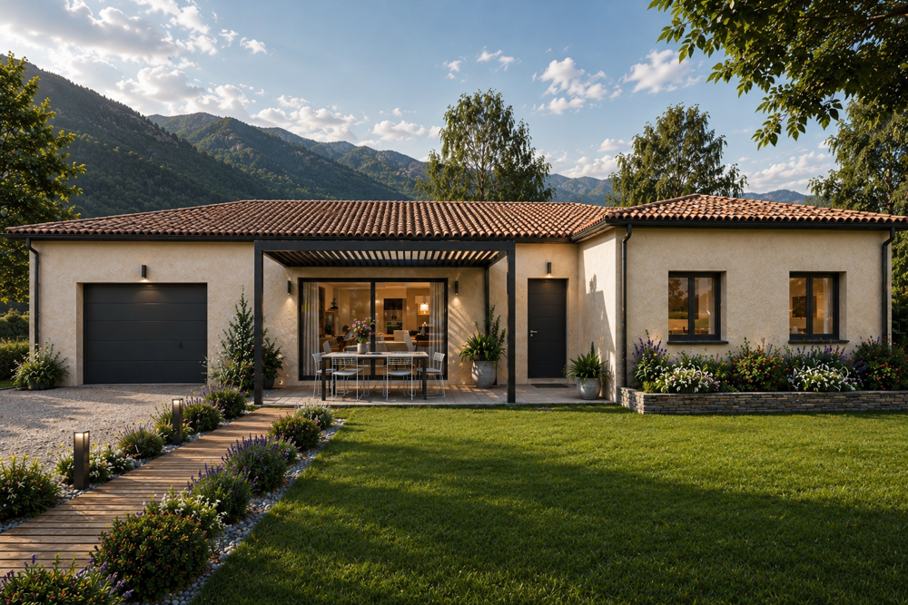 vente Maison - 4 pièce(s) - 88 m² Chomérac (07210)
