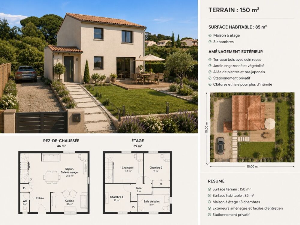 CUERS VOTRE FUTURE MAISON À PROXIMITÉ DE TOULON <BR/....