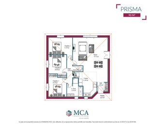  Maison  vendre 4 pices 90 m