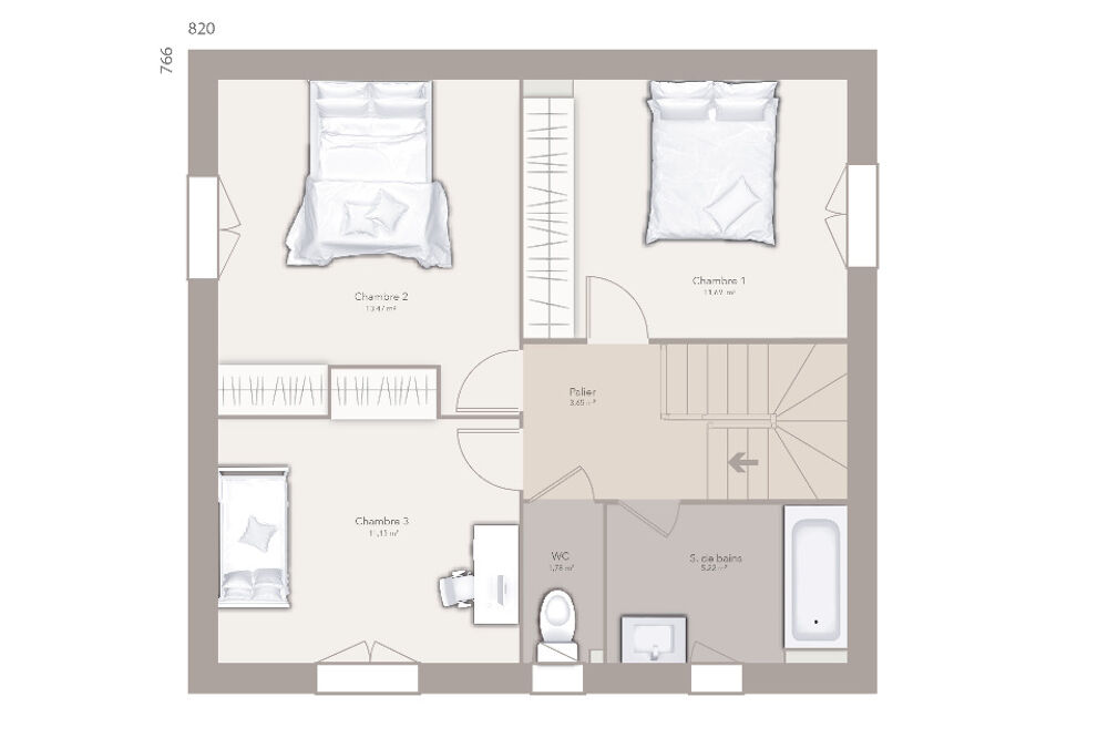 vente Maison - 4 pièce(s) - 95 m² Chevry (01170)
