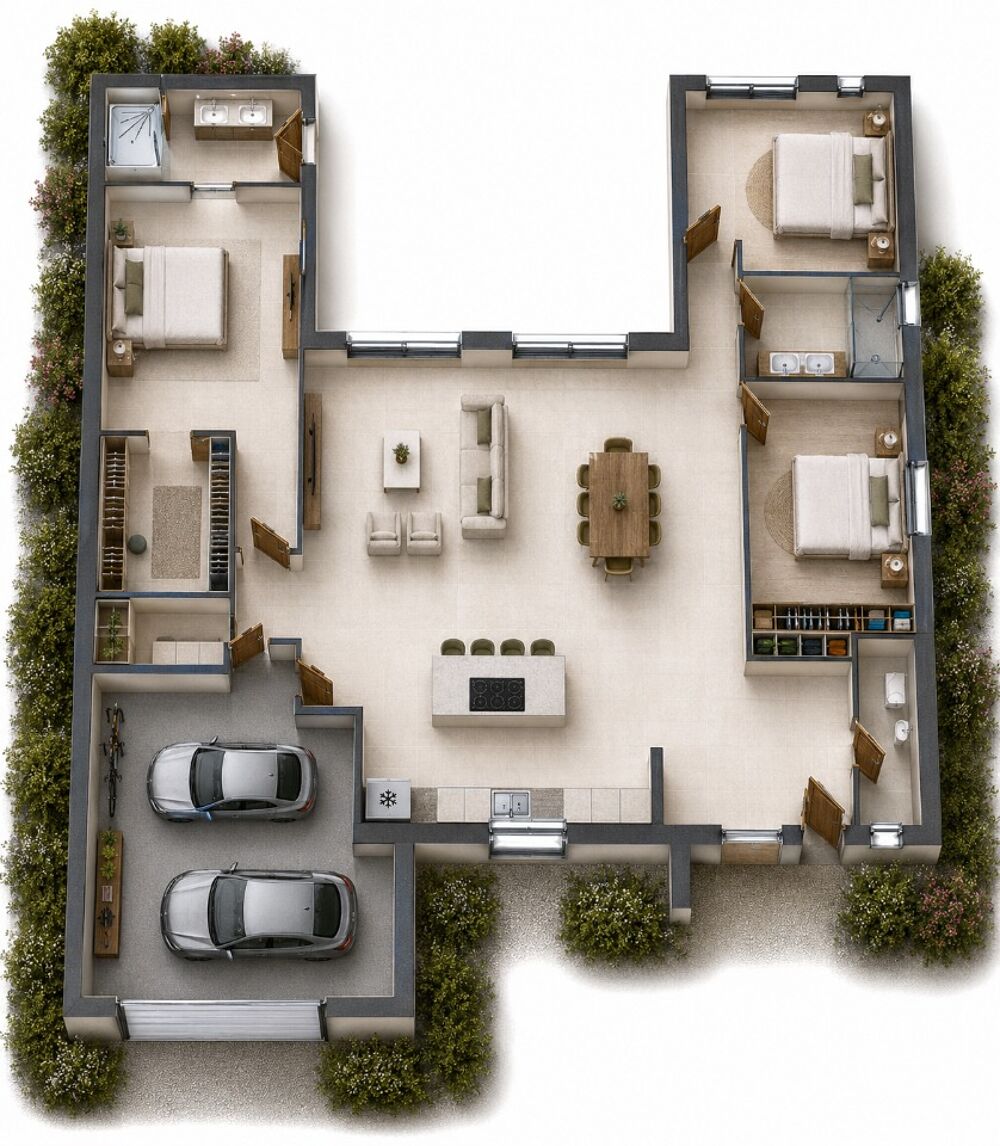 vente Maison - 4 pièce(s) - 120 m² Nouzilly (37380)