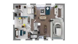  Maison à vendre 4 pièces 90 m²