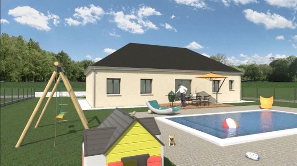 MAISON À CONSTRUIRE DE 105 M² À CHÂTEAUROUX, 4 PIÈCES<BR....