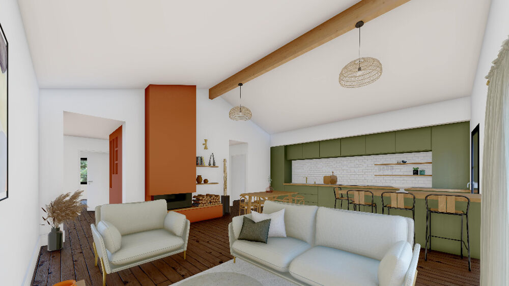 vente Maison - 5 pièce(s) - 125 m² Saucats (33650)