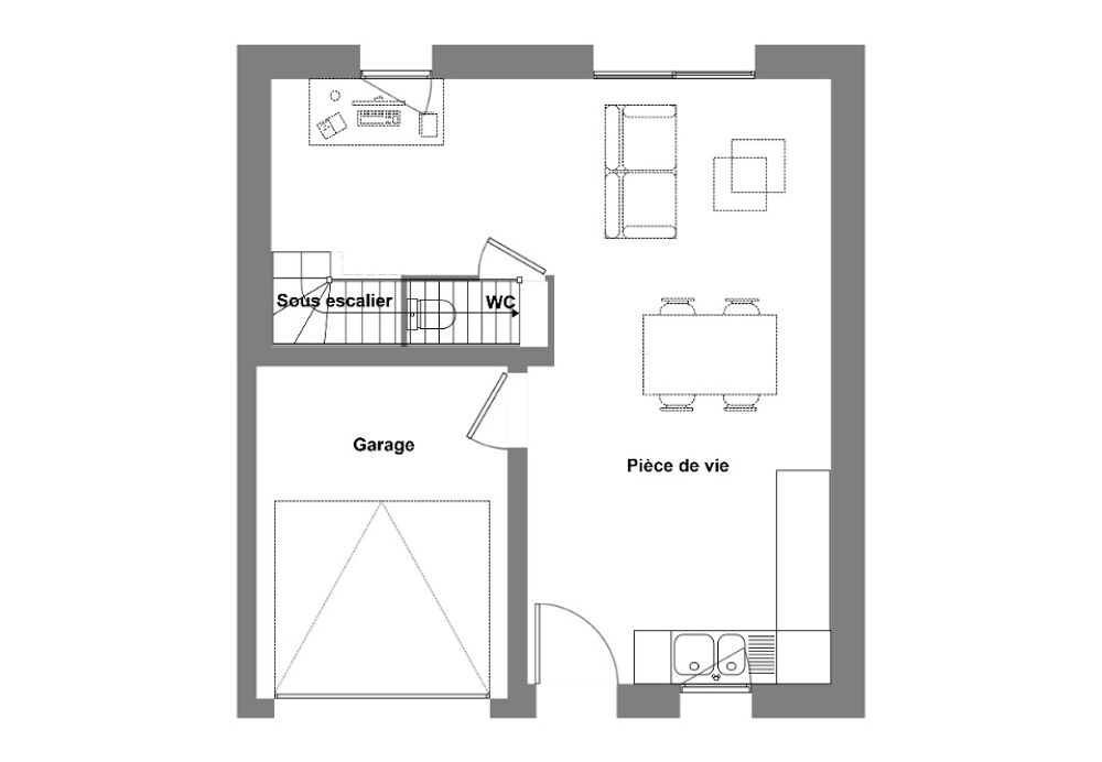 VENTE d'une maison T4 (70 m²) à Lannilis MAISON 4 PI....