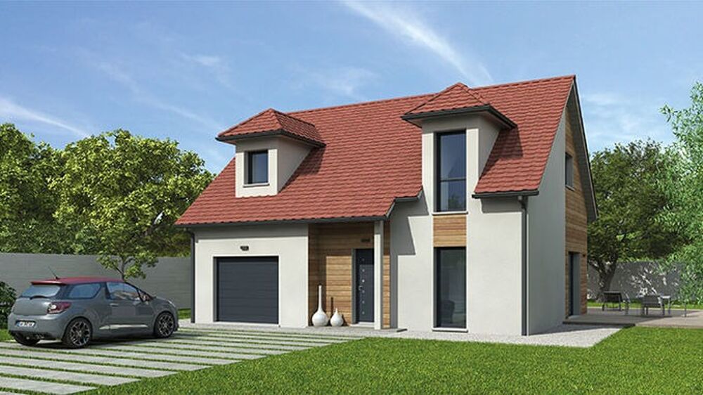 Herblay-sur-Seine - Maison ossature bois 110 m² avec gar....
