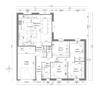  Maison 5 pi�ces 100 m� Saint-denis-l�s-bourg