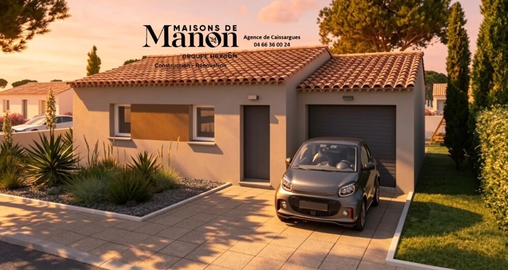 MAISON À CONSTRUIRE DE 50 M² À JONQUIÈRES-SAINT-VINCENT ....